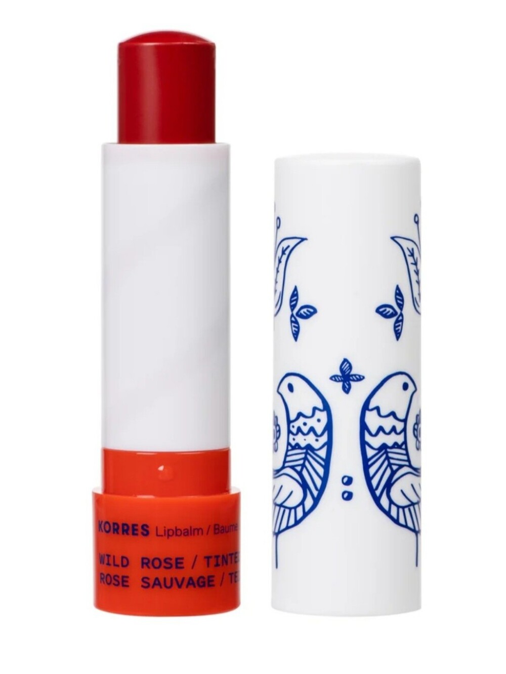 Korres Wild Rose Tinted Lip Butter Stick NEW